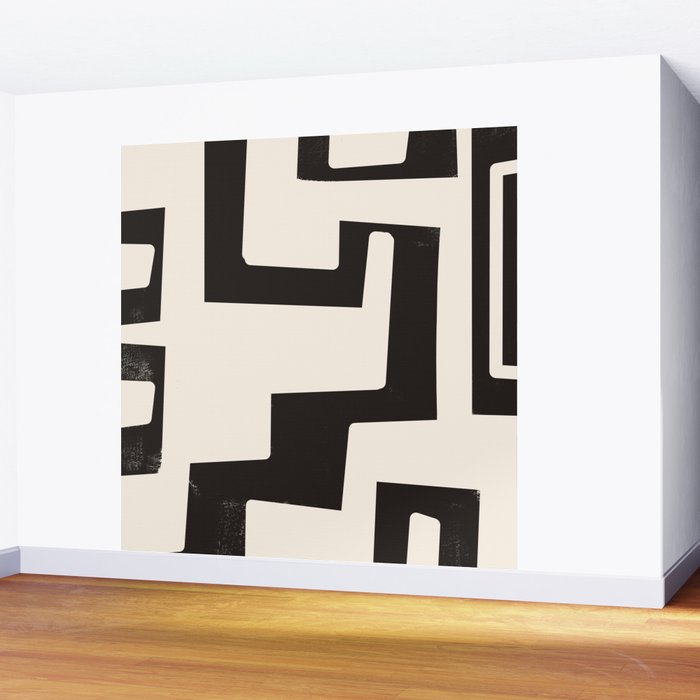 Minimal Abstract Art 69 Wall Mural Gallery Image 2