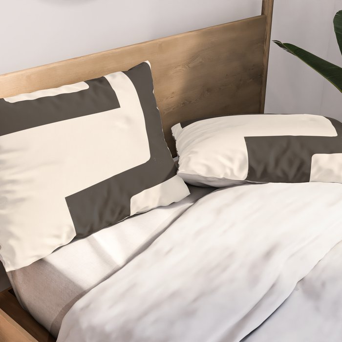 Minimal Abstract Art 69 Pillow Sham Gallery Image 2