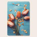 Orange Tulips Cutting Board Gallery Image 1