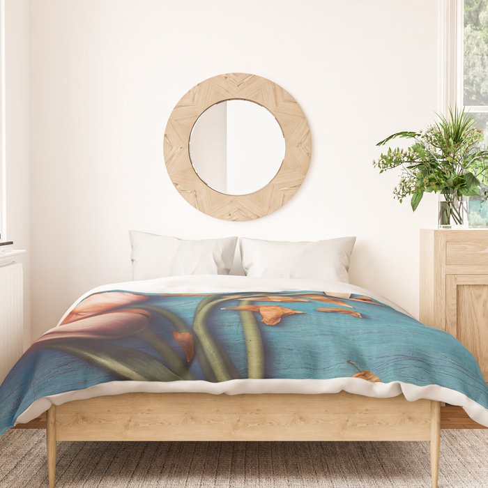 Orange Tulips Duvet Cover Gallery Image 3