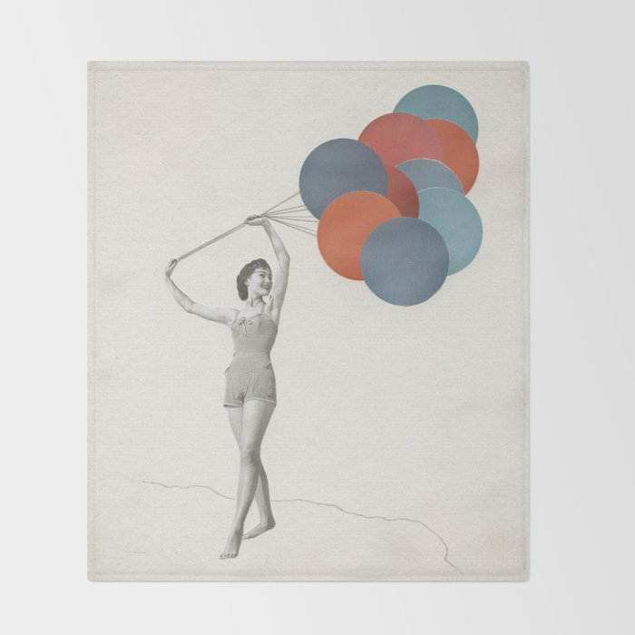 Balloons Throw Blanket Gallery Image 2