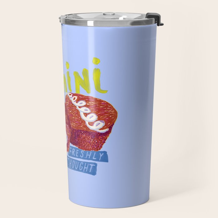 Gemini Twins in Lavender & Blue | Zodiac Series Travel Mug Gallery Image 2