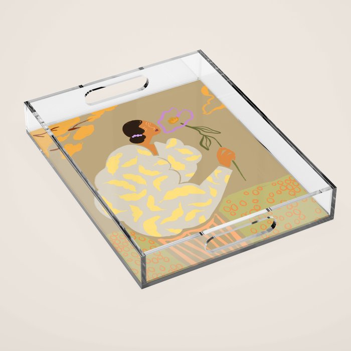 Flourish Acrylic Tray Gallery Image 1
