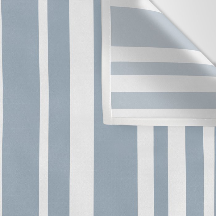 Classic Stripes XXXVI - Natural Blue  Wall Tapestry Gallery Image 3
