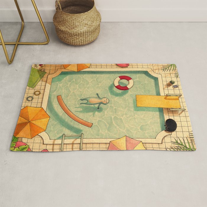 Pool Thoughts Rug Gallery Image 1