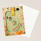 Pool Thoughts Stationery Card Gallery Image 2