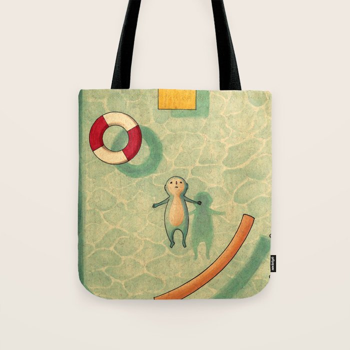 Pool Thoughts Tote Bag Gallery Image 1