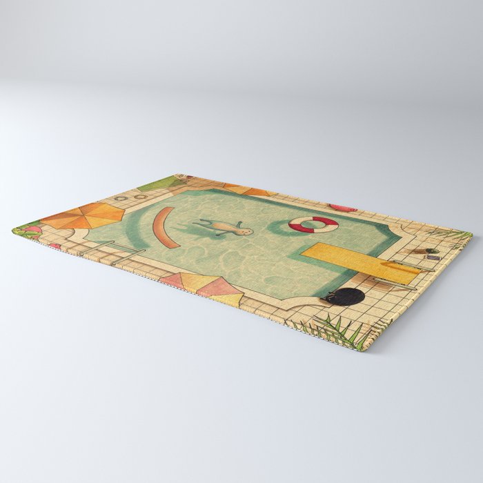 Pool Thoughts Rug Gallery Image 3