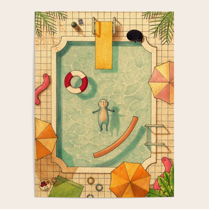 Pool Thoughts Poster Gallery Image 1
