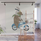 biker buddies Wall Mural Gallery Image 1