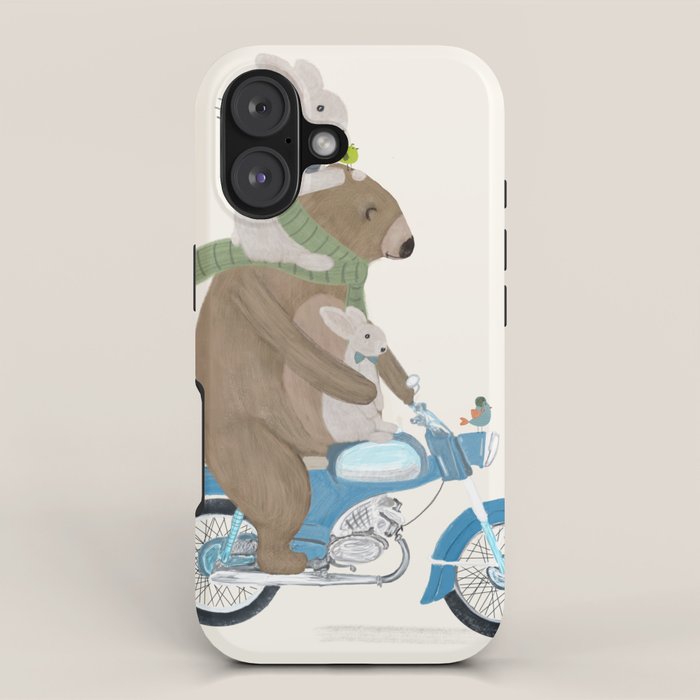biker buddies iPhone Case Gallery Image 1
