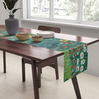 Gustav Klimt "Farm Garden with Sunflowers" Table Runner Gallery Image 2