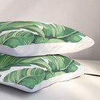 Tropical banana leaves Pillow Sham Gallery Image 3