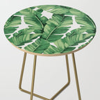 Tropical banana leaves Side Table Gallery Image 2
