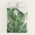 Tropical banana leaves Comforter Gallery Image 6