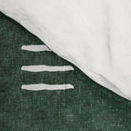 triple dash - green Comforter Gallery Image 4