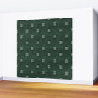 triple dash - green Wall Mural Gallery Image 2