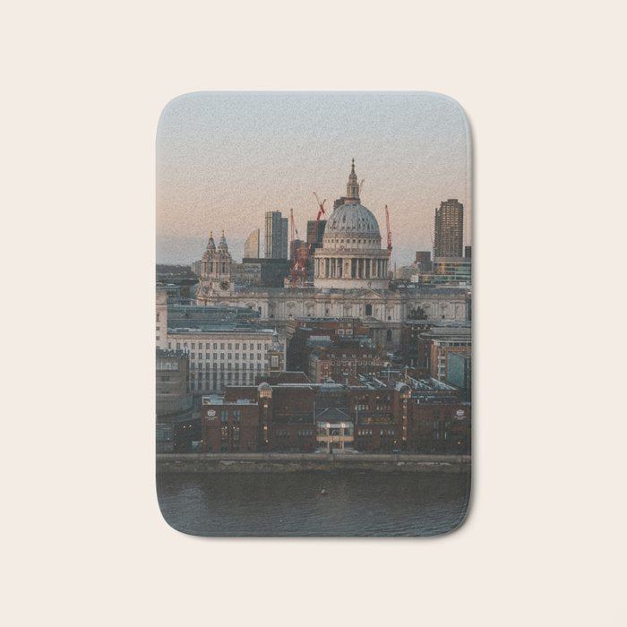 London Cityscape - Photography Bath Mat Gallery Image 1