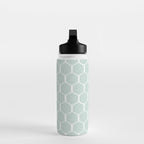 Beach Umbrellas . Soft Aqua Water Bottle Gallery Image 3