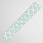 Beach Umbrellas . Soft Aqua Table Runner Gallery Image 3