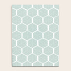 Beach Umbrellas . Soft Aqua Notebook Gallery Image 4