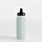 Beach Umbrellas . Soft Aqua Water Bottle Gallery Image 2