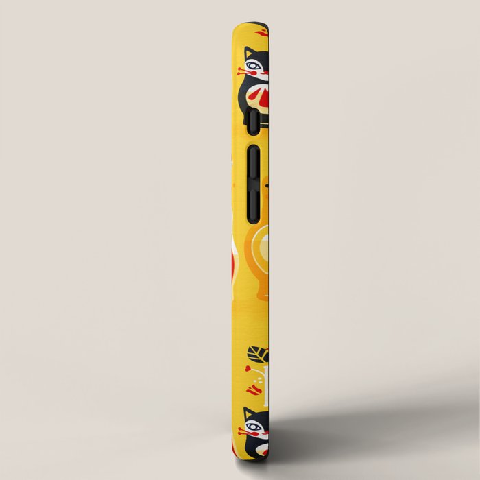 Russian Nesting Dolls - Yellow & Red iPhone Case Gallery Image 2