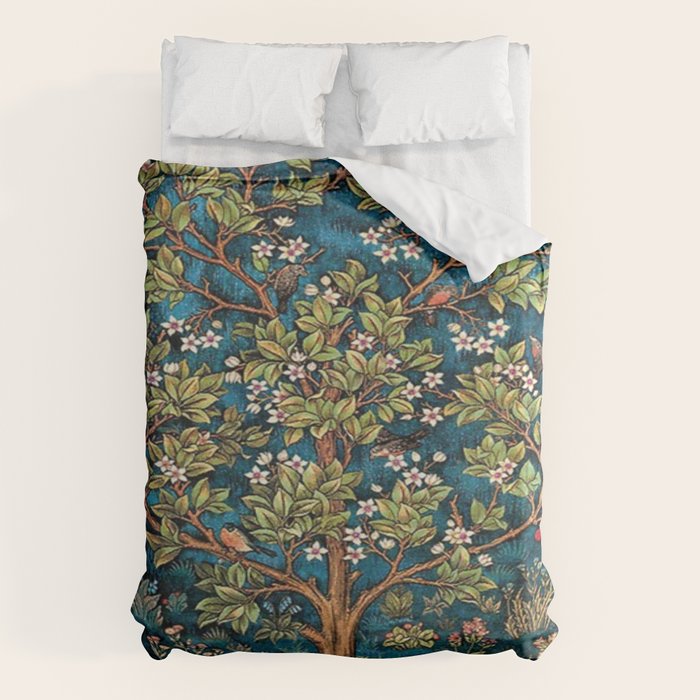 William Morris Tree Of Life, Morris floral,No, 1. Duvet Cover Gallery Image 6