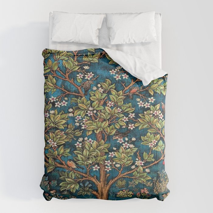 William Morris Tree Of Life, Morris floral,No, 1. Comforter Gallery Image 1