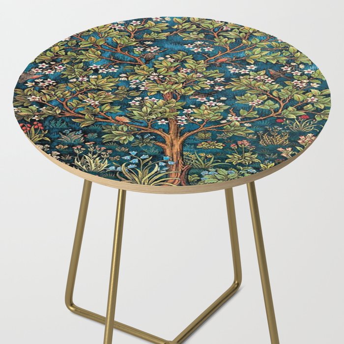 William Morris Tree Of Life, Morris floral,No, 1. Side Table Gallery Image 2