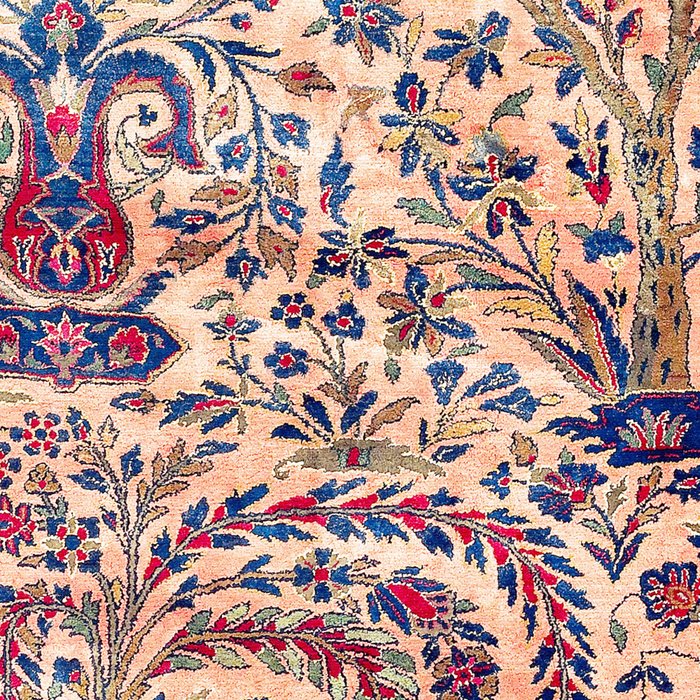 Silk Kashan Central Persian Rug Print Coffee Mug Gallery Image 2