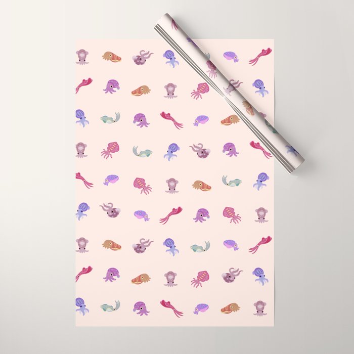 Squids Wrapping Paper Gallery Image 1