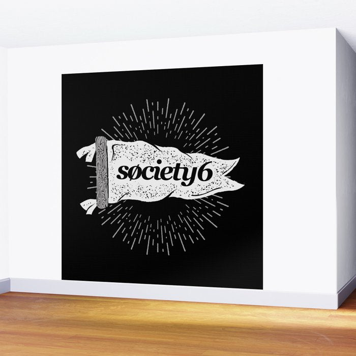 Society6 Banner Wall Mural Gallery Image 2