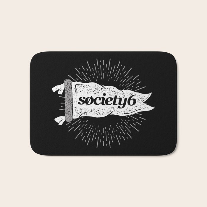 Society6 Banner Bath Mat Gallery Image 1