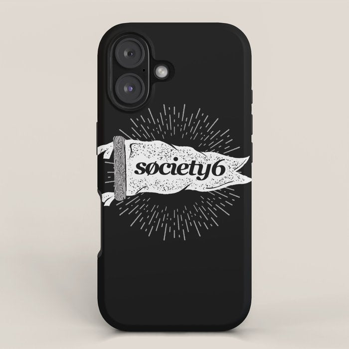 Society6 Banner iPhone Case Gallery Image 1