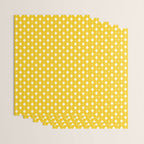 Vintage Stars XVII Bright Yellow Wrapping Paper Gallery Image 3