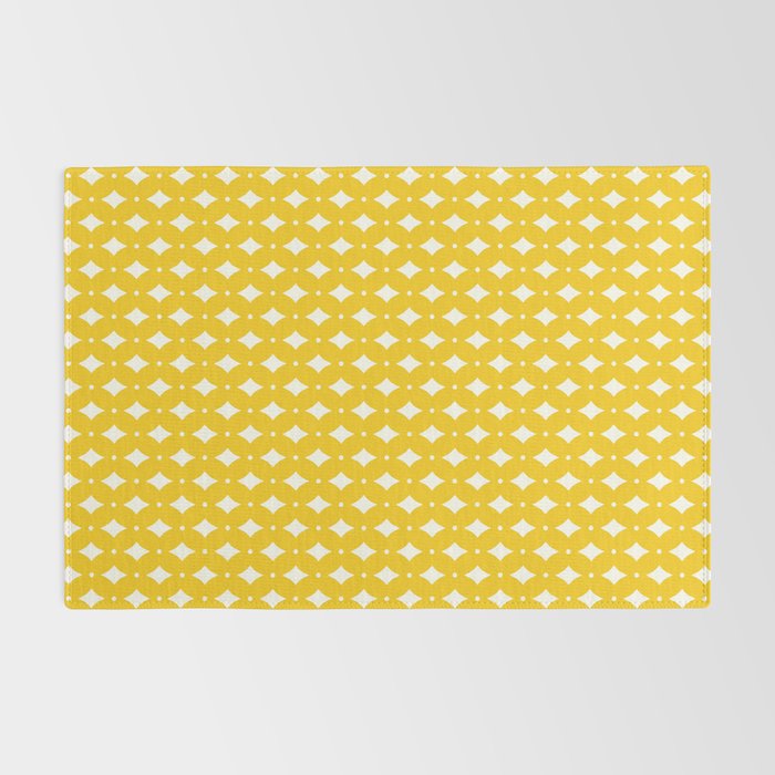 Vintage Stars XVII Bright Yellow Rug Gallery Image 2