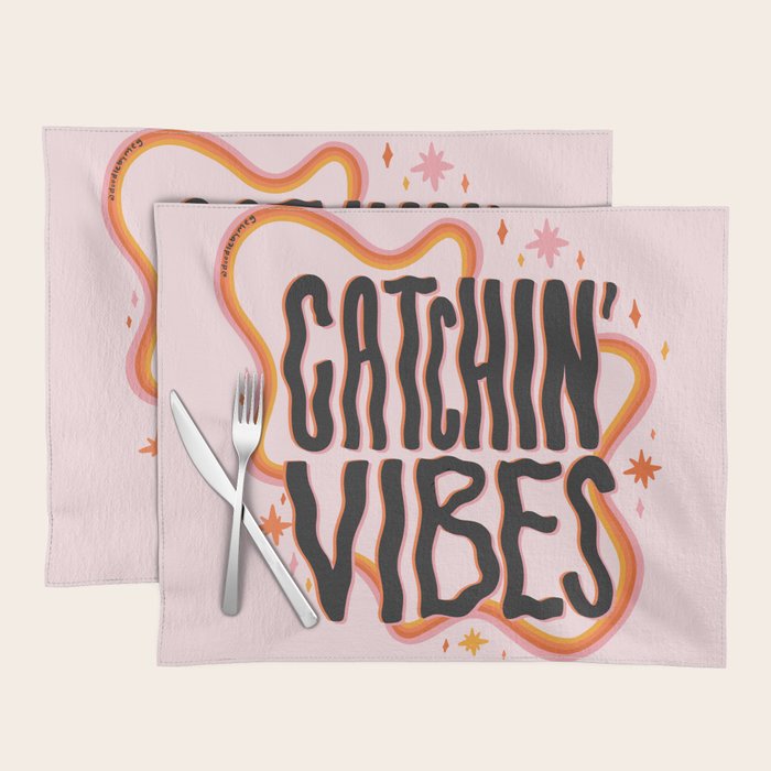Catchin' Vibes Placemat Gallery Image 1