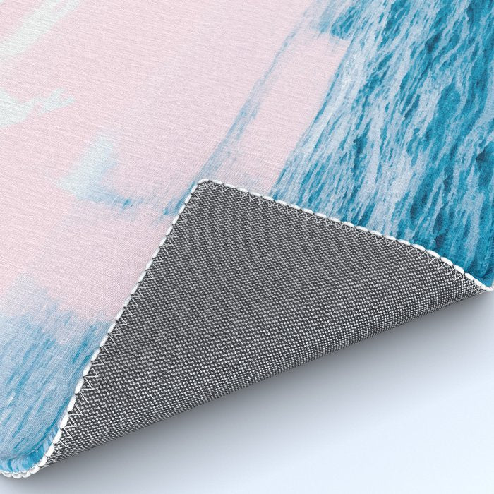 Ocean + Pink #society6 #decor #buyart Rug Gallery Image 4