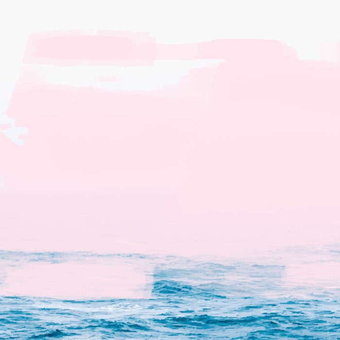 Ocean + Pink #society6 #decor #buyart Coffee Mug Gallery Image 2