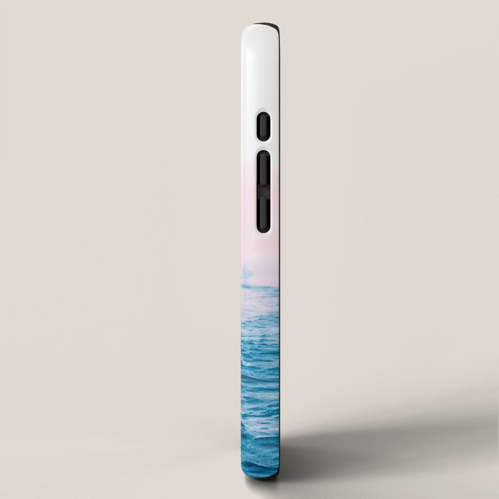 Ocean + Pink #society6 #decor #buyart iPhone Case Gallery Image 2