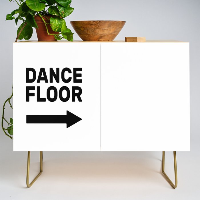 Dance Floor (arrow point right) Credenza Gallery Image 1