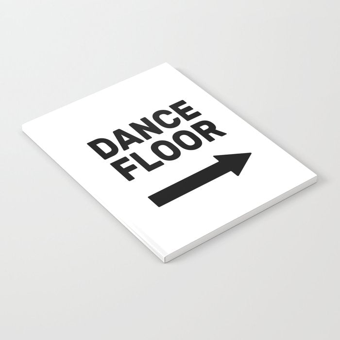 Dance Floor (arrow point right) Notebook Gallery Image 2