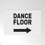 Dance Floor (arrow point right) Welcome Mat Gallery Image 1