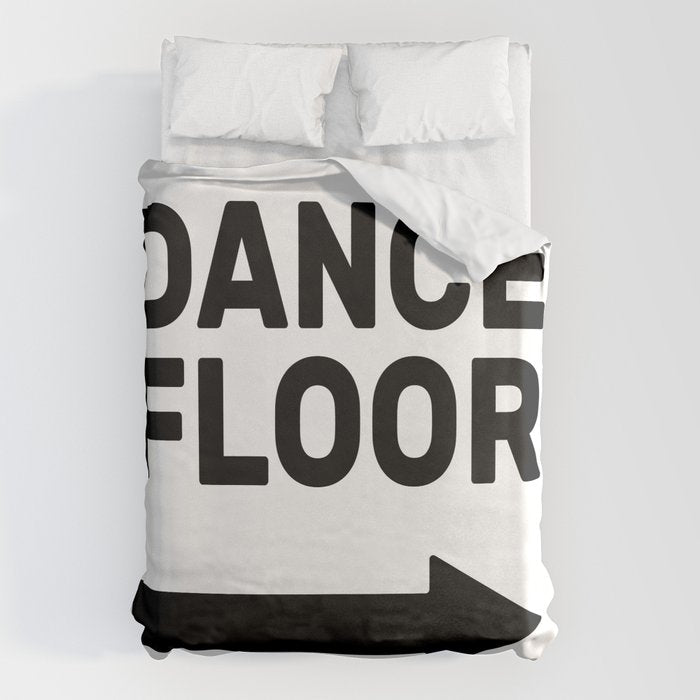 Dance Floor (arrow point right) Duvet Cover Gallery Image 6