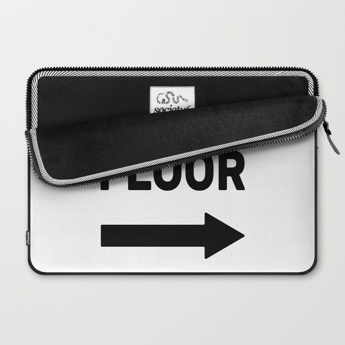Dance Floor (arrow point right) Laptop Sleeve Gallery Image 2