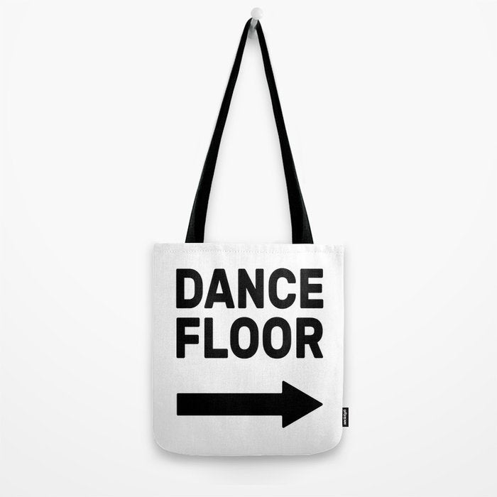 Dance Floor (arrow point right) Tote Bag Gallery Image 2
