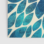 Petal Burst - Turquoise Poster Gallery Image 3