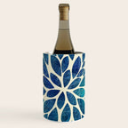 Petal Burst - Turquoise Wine Chiller Gallery Image 1