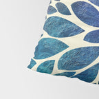 Petal Burst - Turquoise Pillow Sham Gallery Image 4